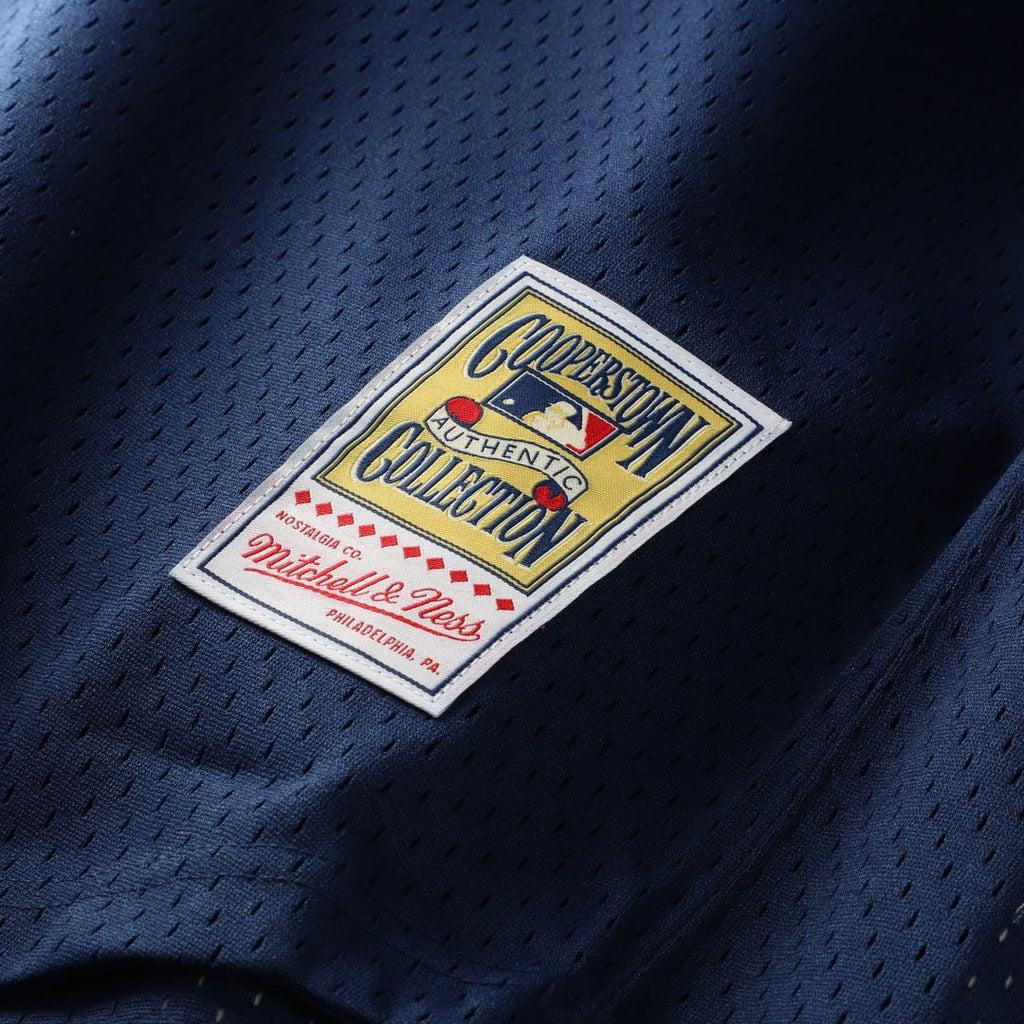 Men's New York Yankees Mariano Rivera Mitchell & Ness Navy Cooperstown Collection Big & Tall Mesh Batting Practice Jersey