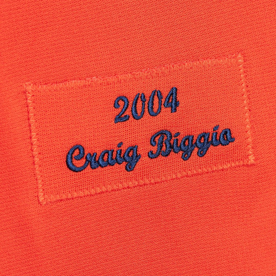 Men's Houston Astros Craig Biggio Mitchell & Ness White 2004 Cooperstown Collection Authentic Throwback Jersey