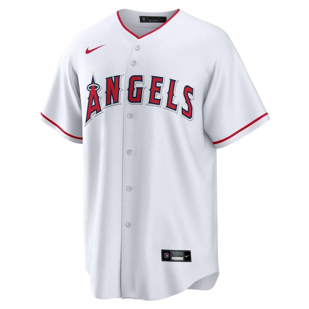 Men's Los Angeles Angels Vladimir Guerrero Nike White Home Retired Player Replica Jersey