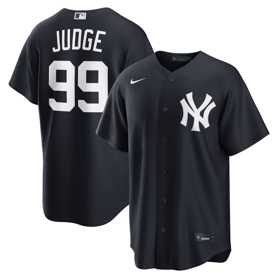 Men's New York Yankees Aaron Judge Nike Navy Alternate Replica Jersey