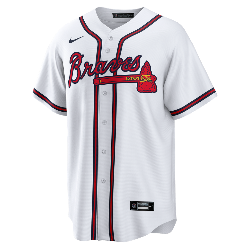 Men's Atlanta Braves Mike Yastrzemski Nike White Replica Jersey