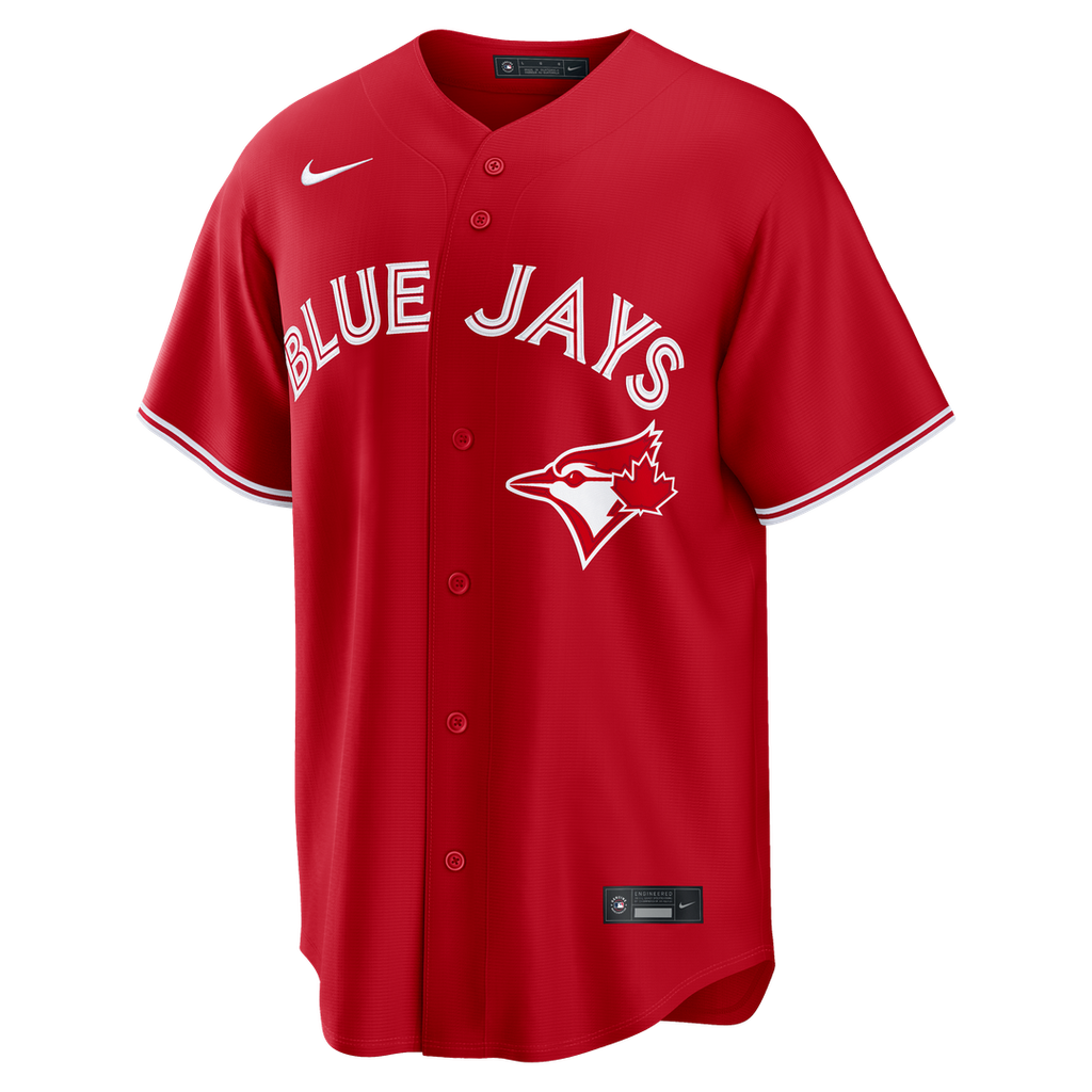 Men's Toronto Blue Jays Anthony Santander Nike Red Canada Day Replica Jersey