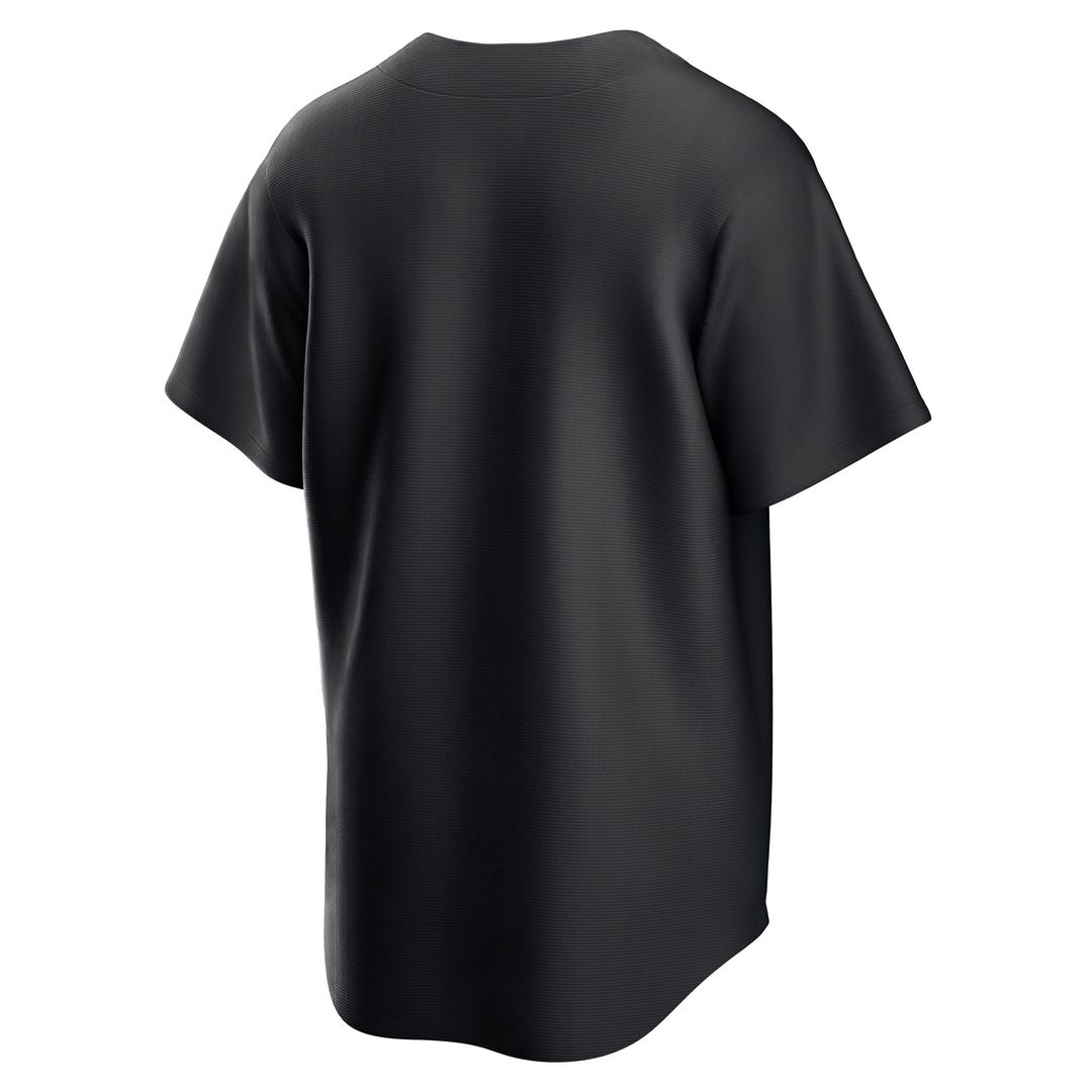 Men's Cleveland Guardians  Nike Black Replica Jersey