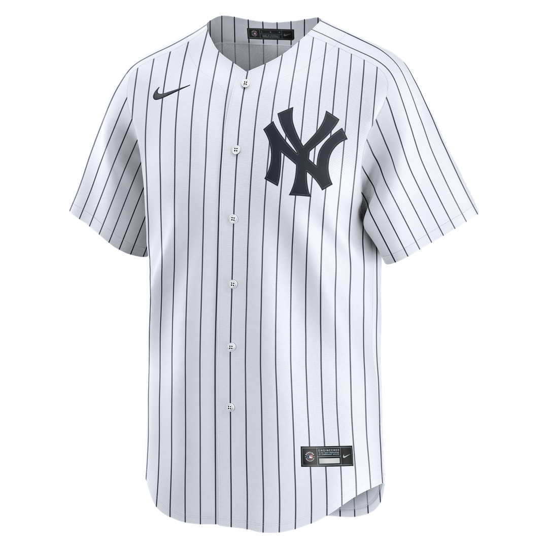 Men's New York Yankees Austin Wells Nike White Home Limited Player Jersey