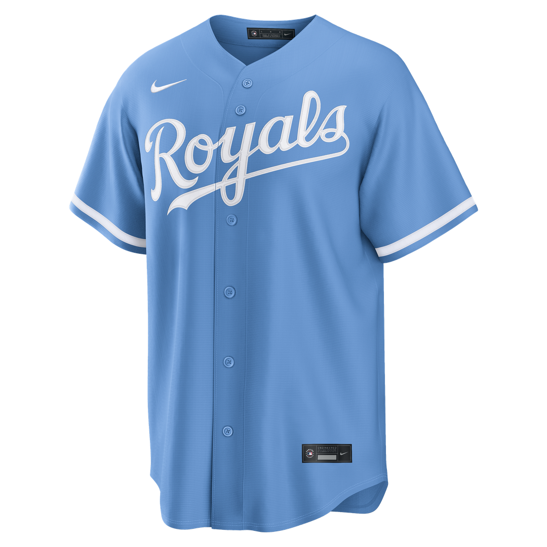 Men's Kansas City Royals Nike Light Blue Alternate Replica Jersey