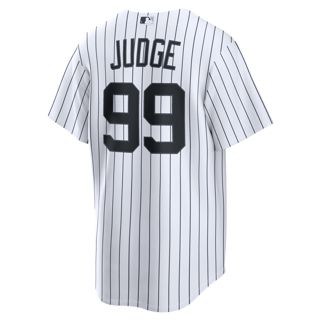 Men's New York Yankees Aaron Judge Nike White Home Replica Jersey