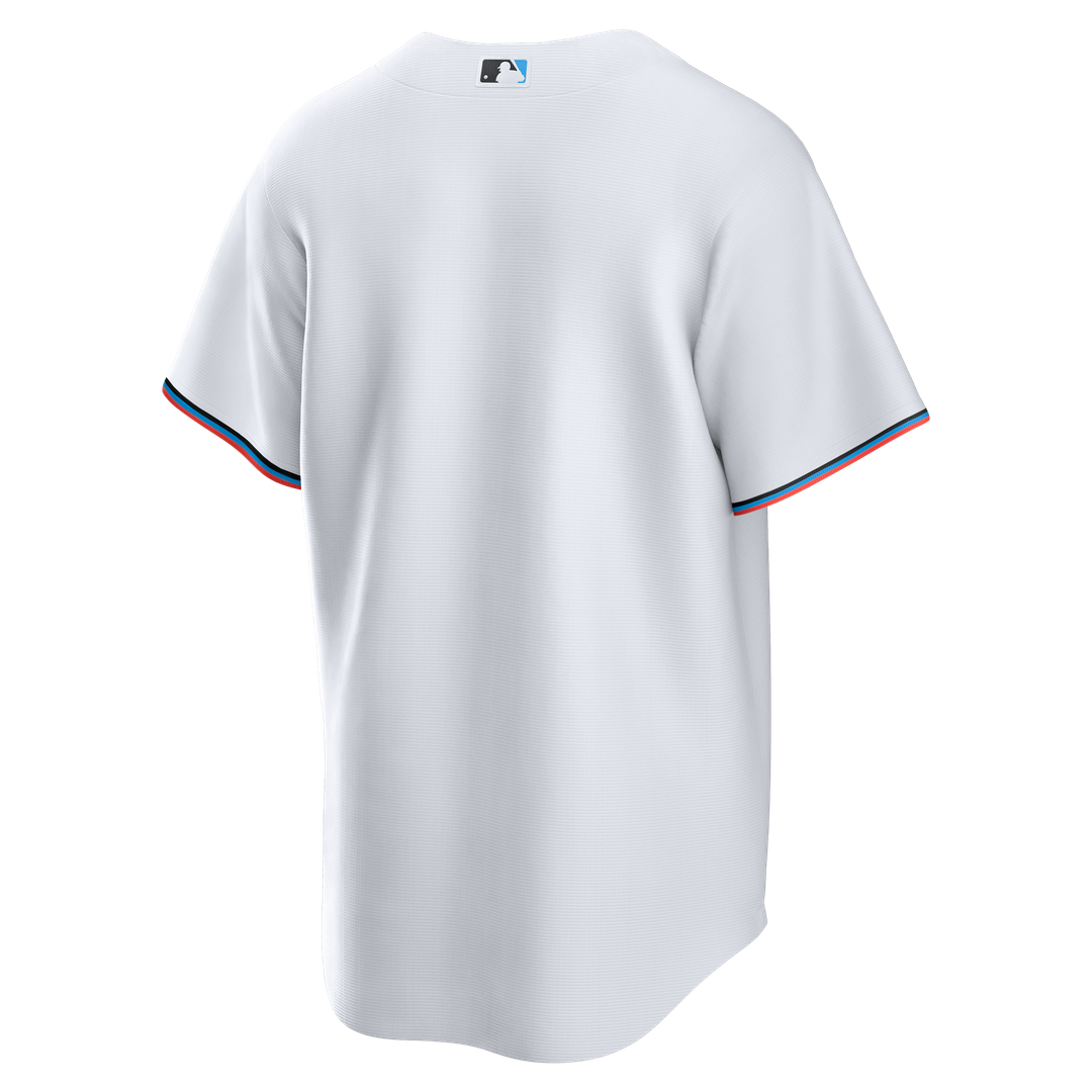 Men's Miami Marlins Nike White Home Big & Tall Replica Jersey