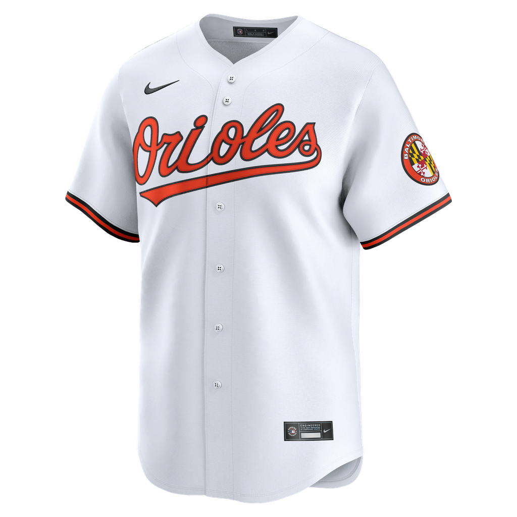 Men's Baltimore Orioles Nike White Home Limited Jersey
