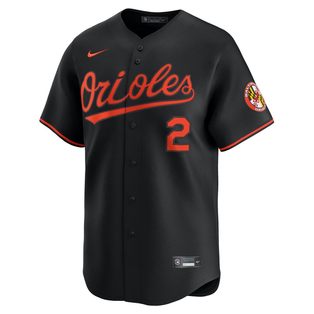 Men's Baltimore Orioles Gunnar Henderson Nike White Home Limited Player Jersey