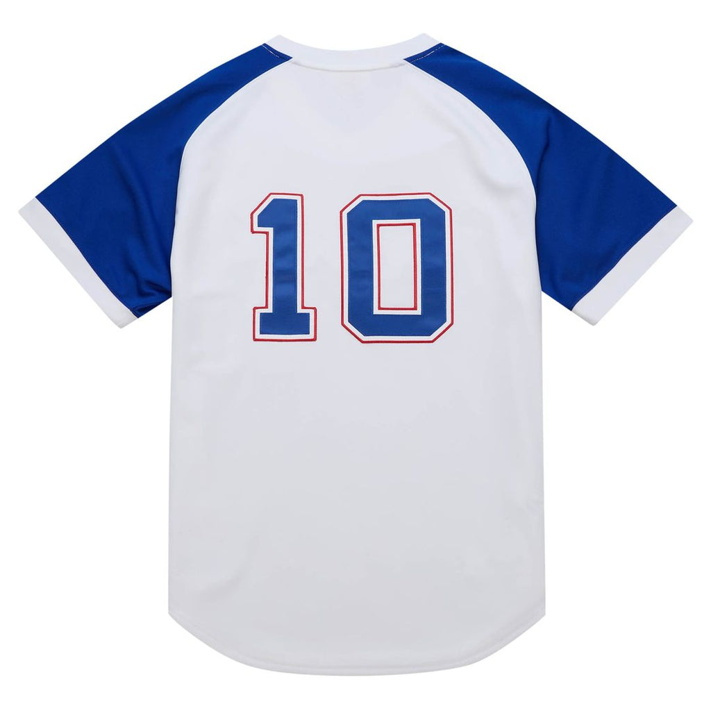 Men's Atlanta Braves Chipper Jones Mitchell & Ness White 2004 Cooperstown Collection Authentic Throwback Jersey