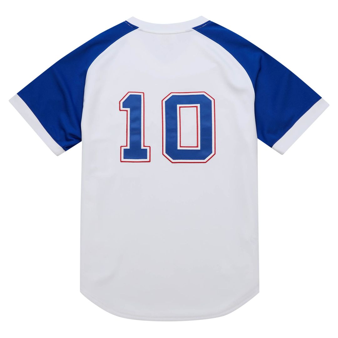 Men's Atlanta Braves Chipper Jones Mitchell & Ness White 2004 Cooperstown Collection Authentic Throwback Jersey
