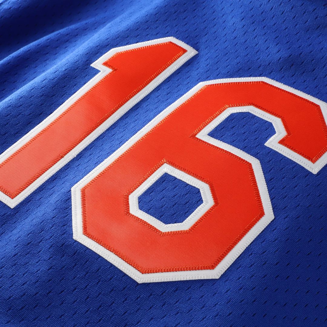 Men's New York Mets Dwight Gooden Profile Royal Big & Tall Cooperstown Collection Mesh Batting Practice Jersey
