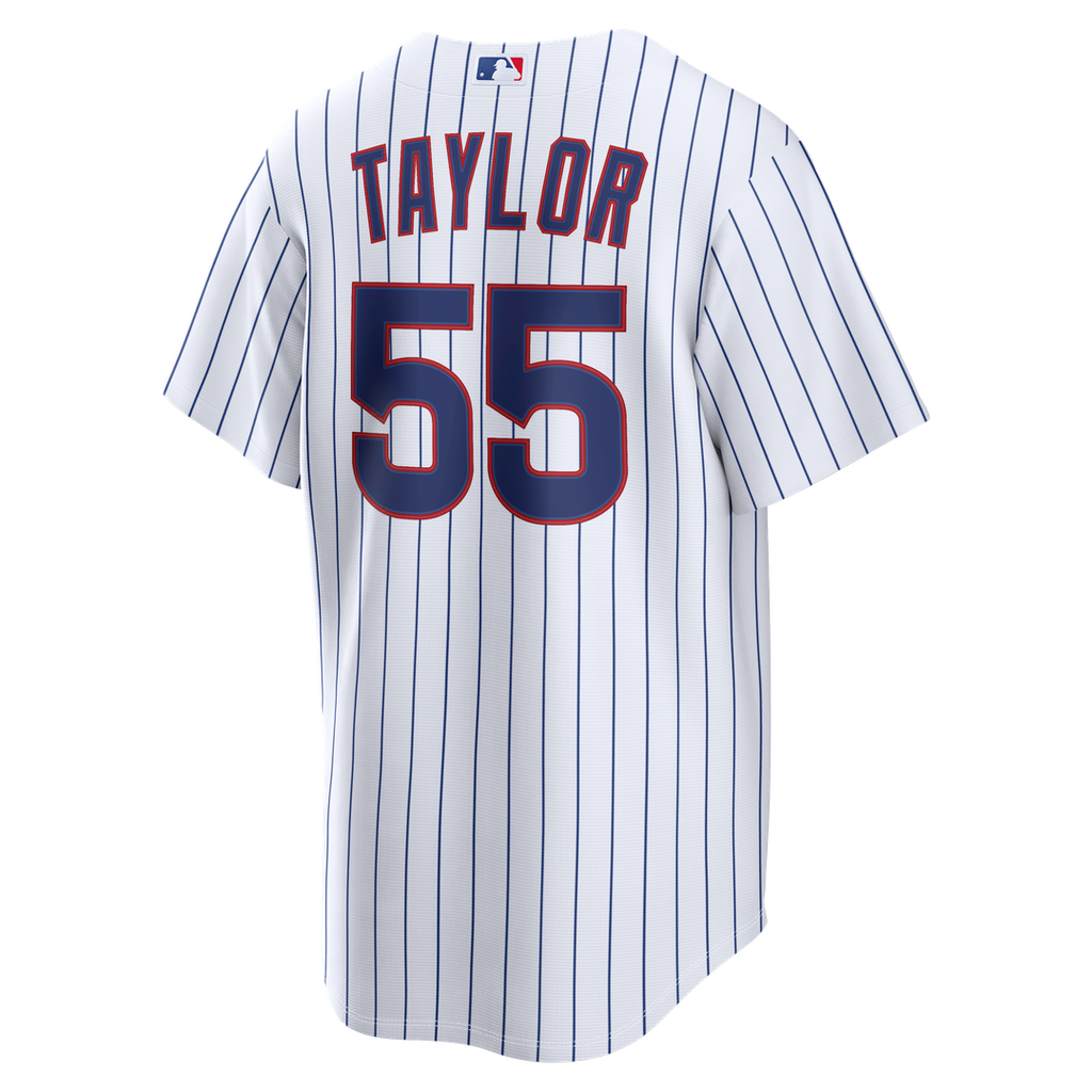 Men's Chicago Cubs Tyrone Taylor Nike White Home Replica Jersey