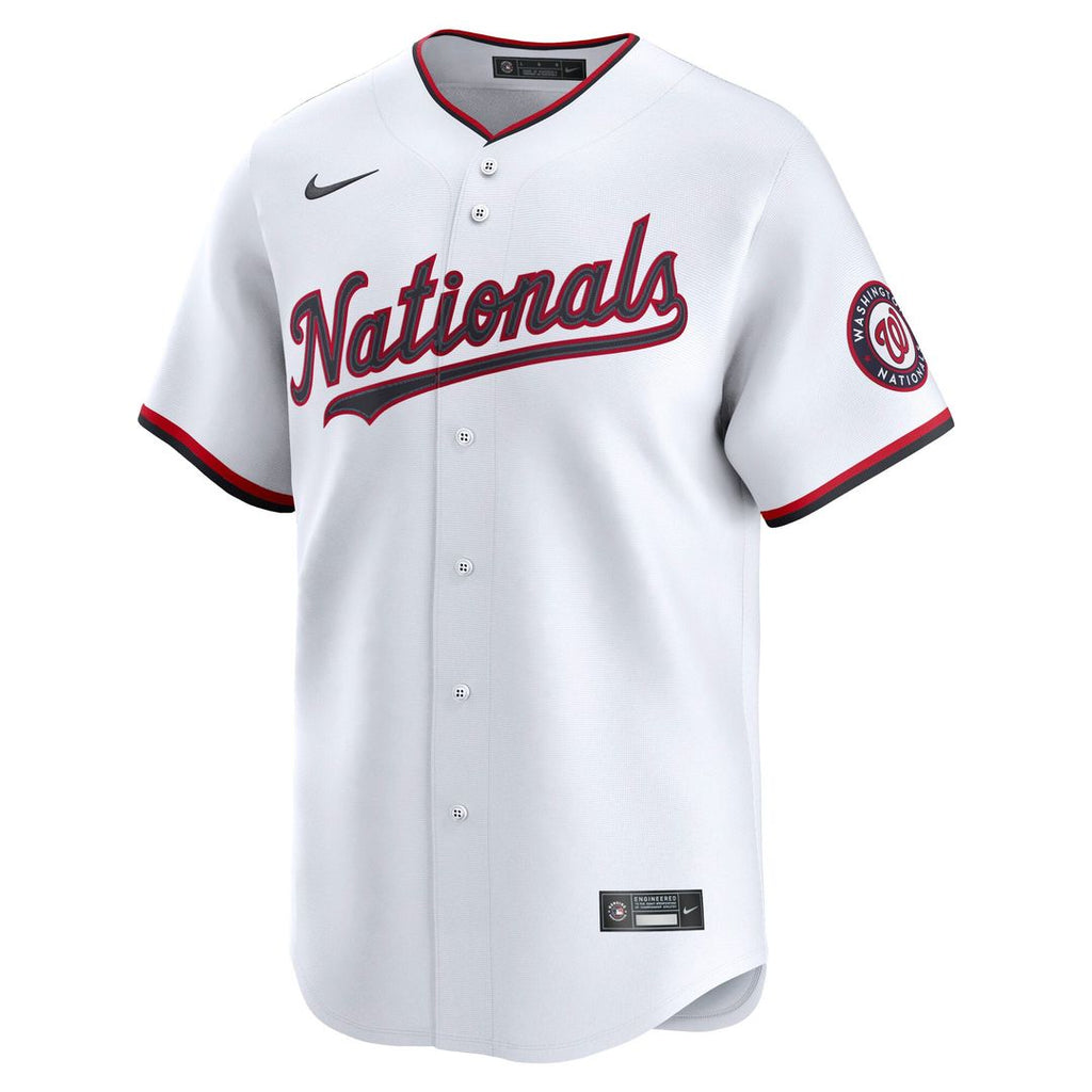 Men's Washington Nationals Dylan Crews Nike Navy Alternate Limited Jersey