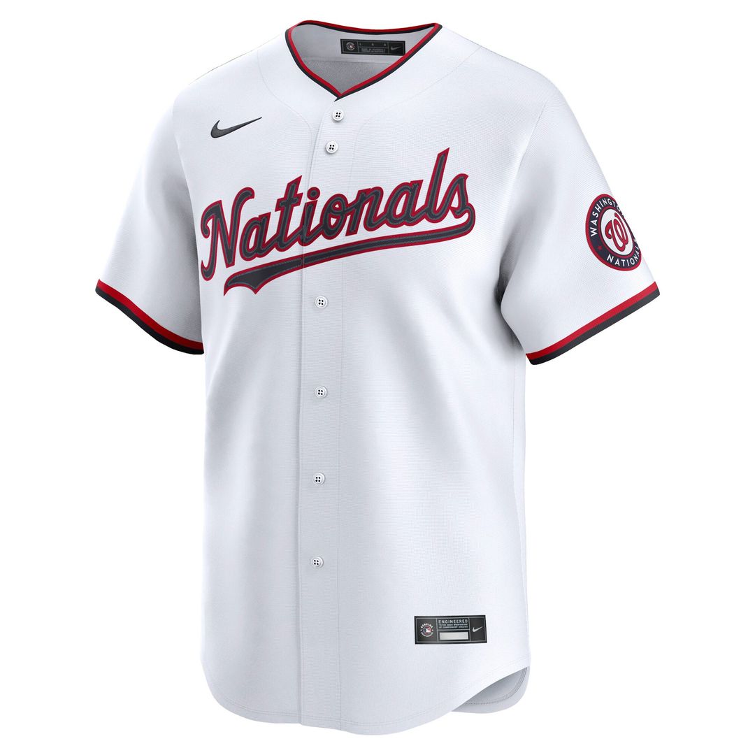 Men's Washington Nationals Dylan Crews Nike Navy Alternate Limited Jersey