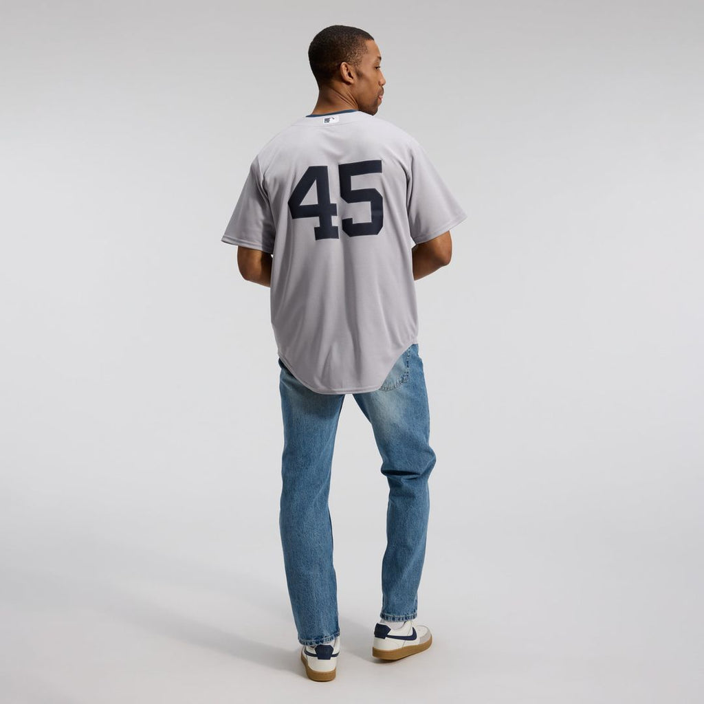 Men's  New York Yankees Gerrit Cole Nike Gray Road Replica Jersey