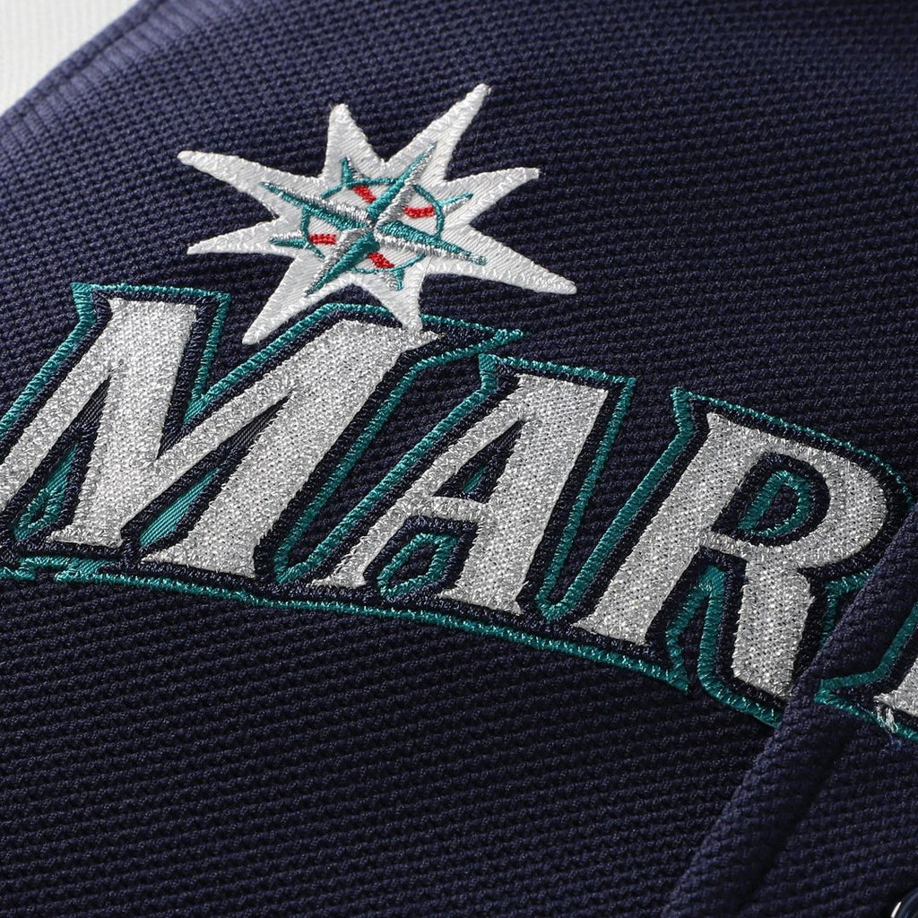 Men's Seattle Mariners Felix Hernandez Mitchell & Ness Navy Cooperstown Collection Batting Practice Jersey