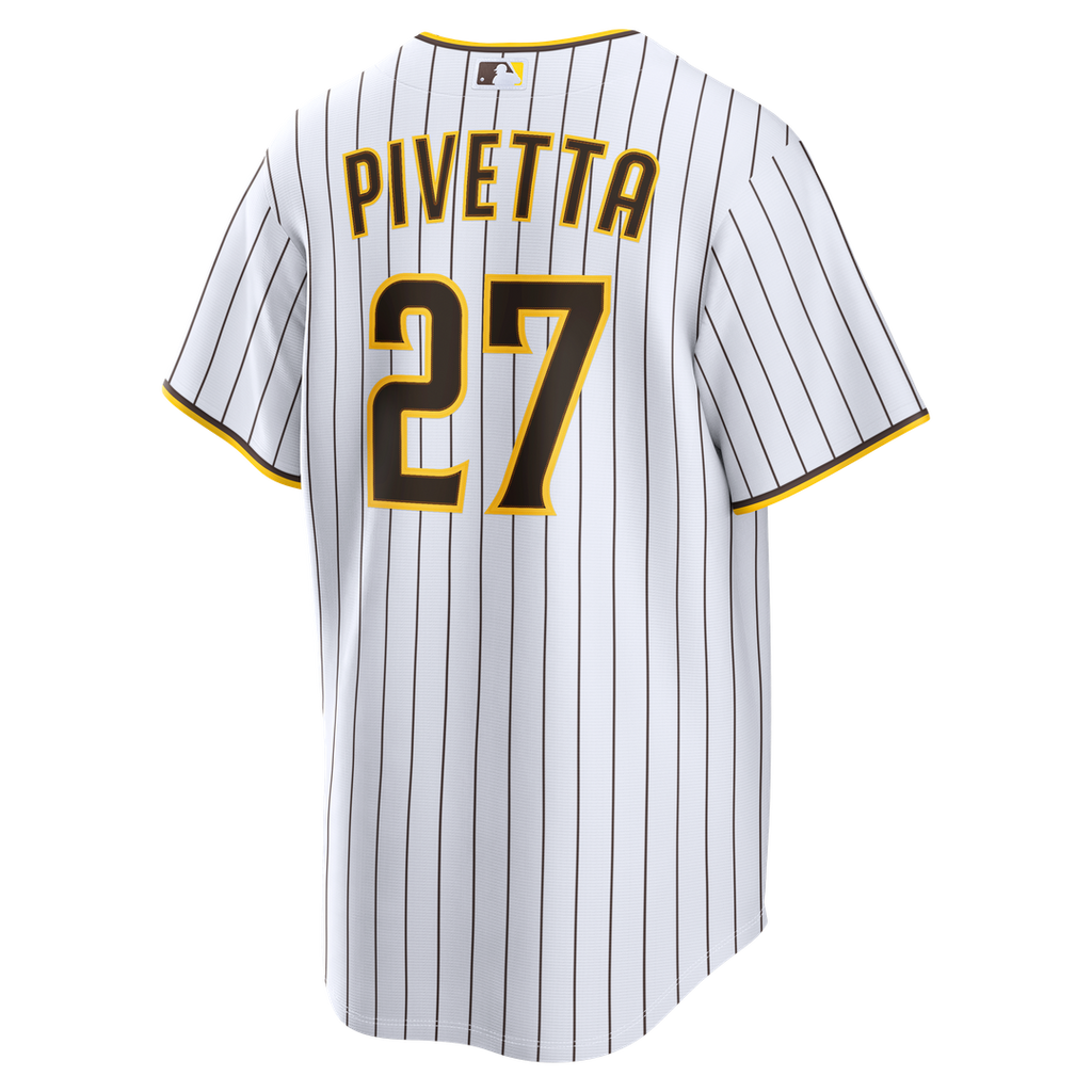 Men's San Diego Padres Nick Pivetta Nike White Home Replica Jersey