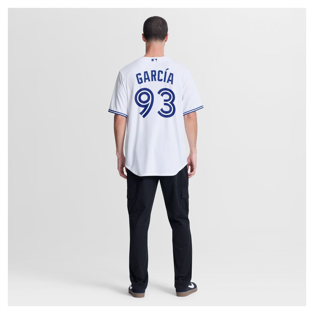 Men's Toronto Blue Jays Yimi García Nike White Home Replica Jersey