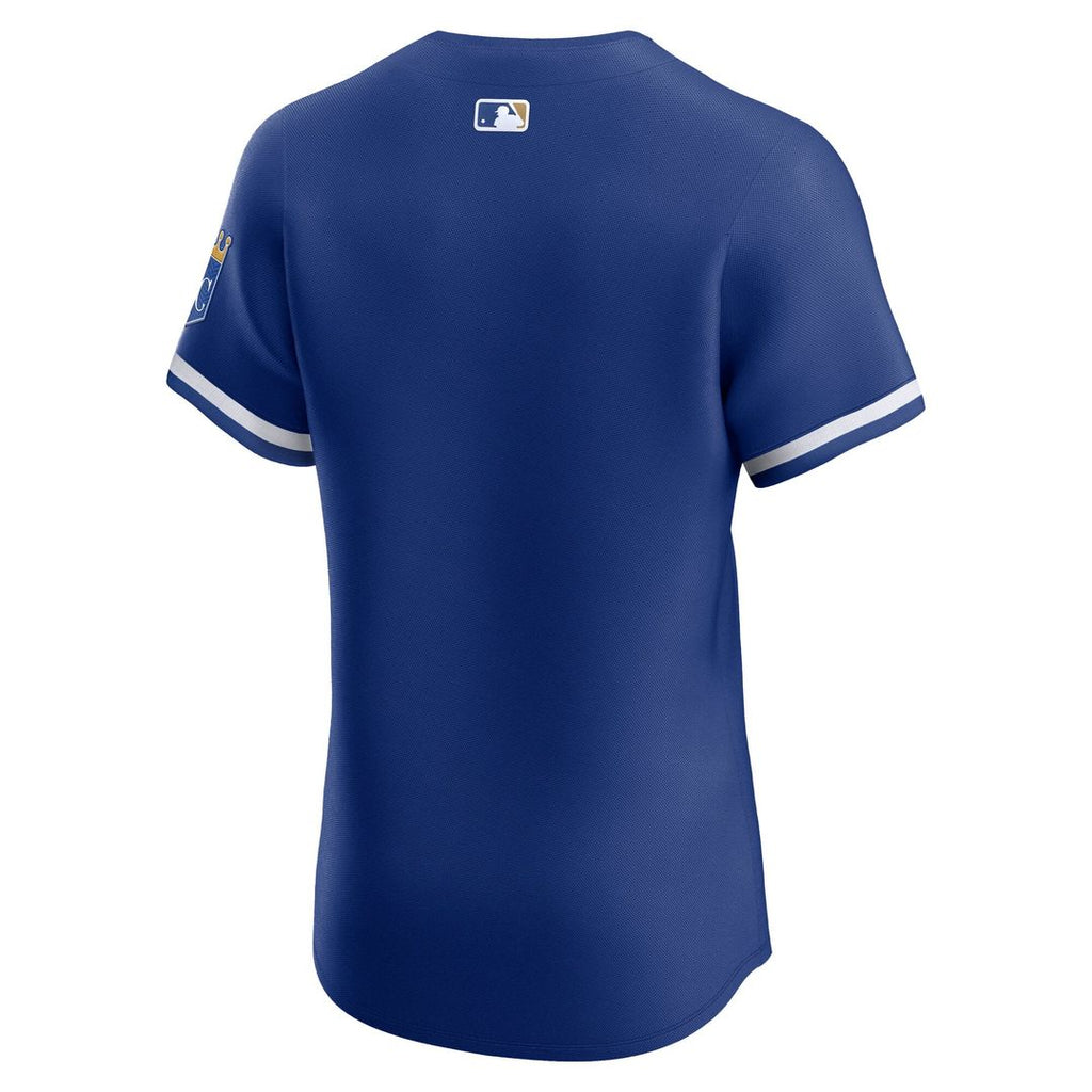 Men's Kansas City Royals Nike White Home Elite Jersey