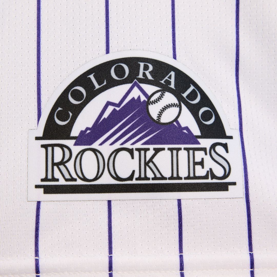Men's Colorado Rockies Nike White Home Limited Jersey