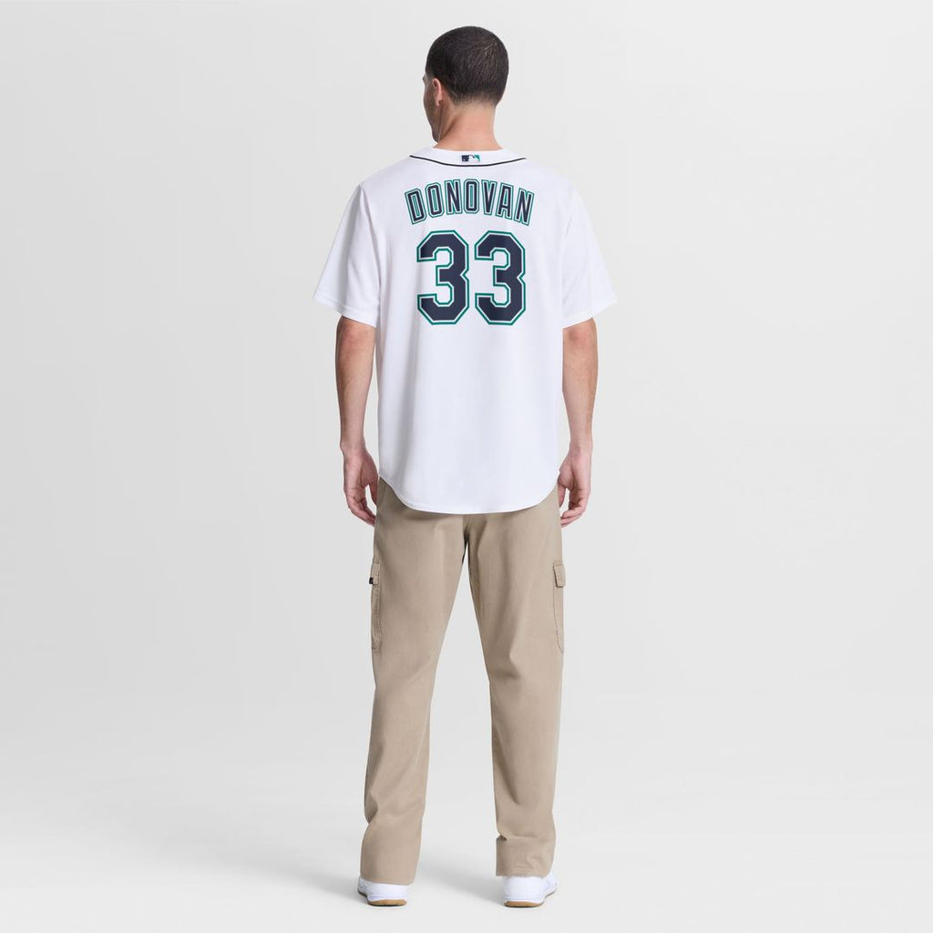 Men's Seattle Mariners Brendan Donovan Nike White Home Replica Jersey