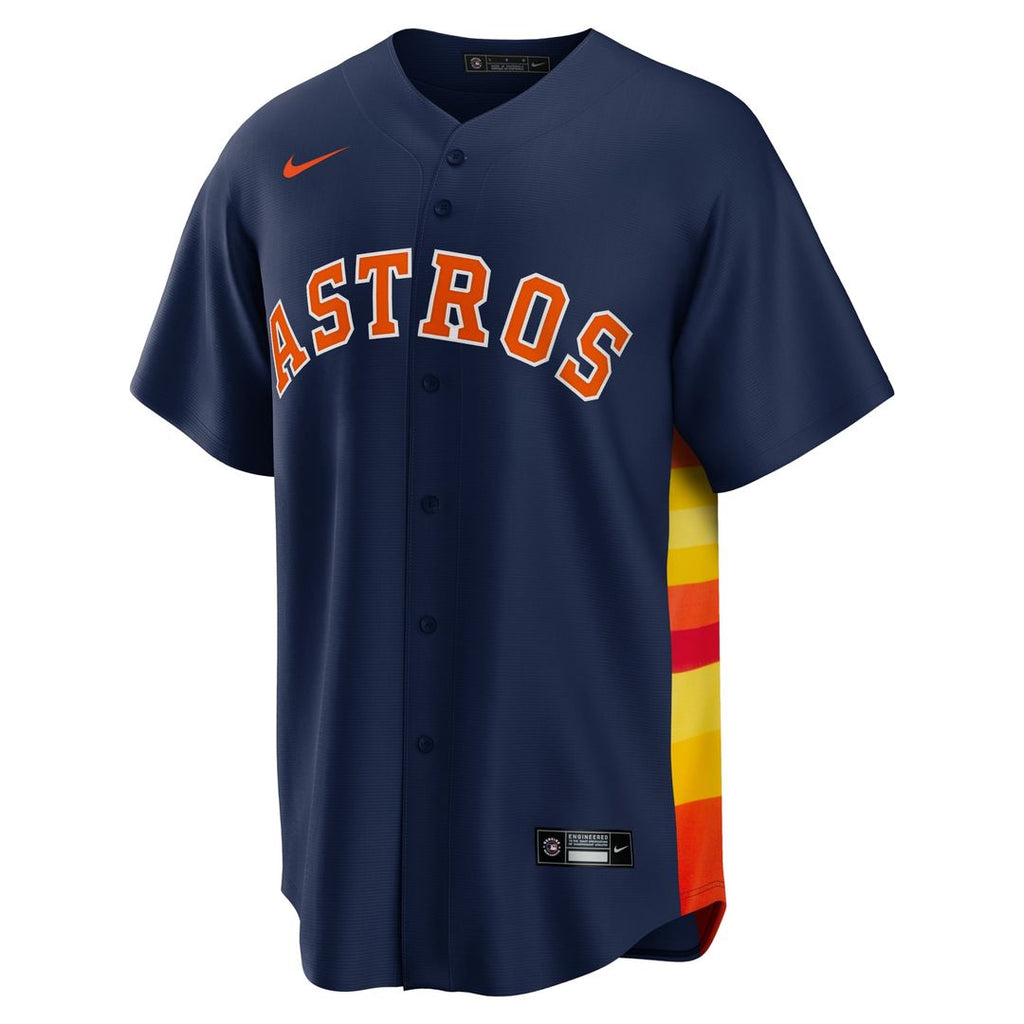 Men's Houston Astros Nike Orange Alternate Replica Team Jersey