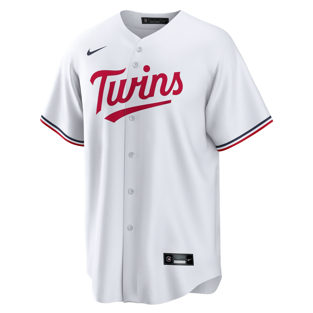 Men's Minnesota Twins Nike White Home Big & Tall Replica Jersey