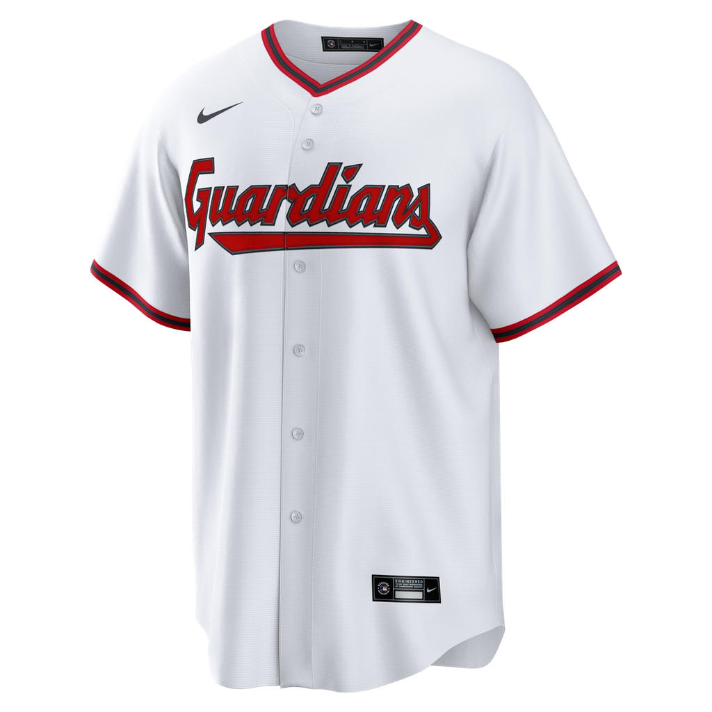Men's Cleveland Guardians Travis Bazzana Nike White Home Replica Jersey