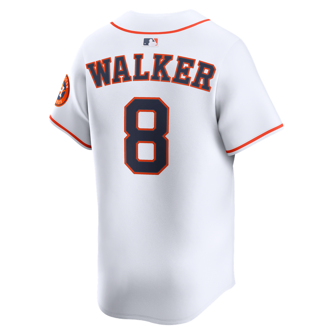 Men's Houston Astros Christian Walker Nike White Home Limited Player Jersey