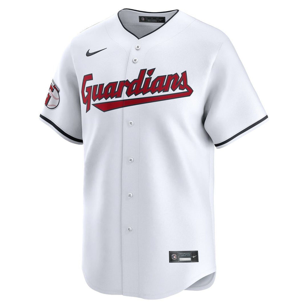 Men's Cleveland Guardians David Fry Nike White Home Limited Player Jersey