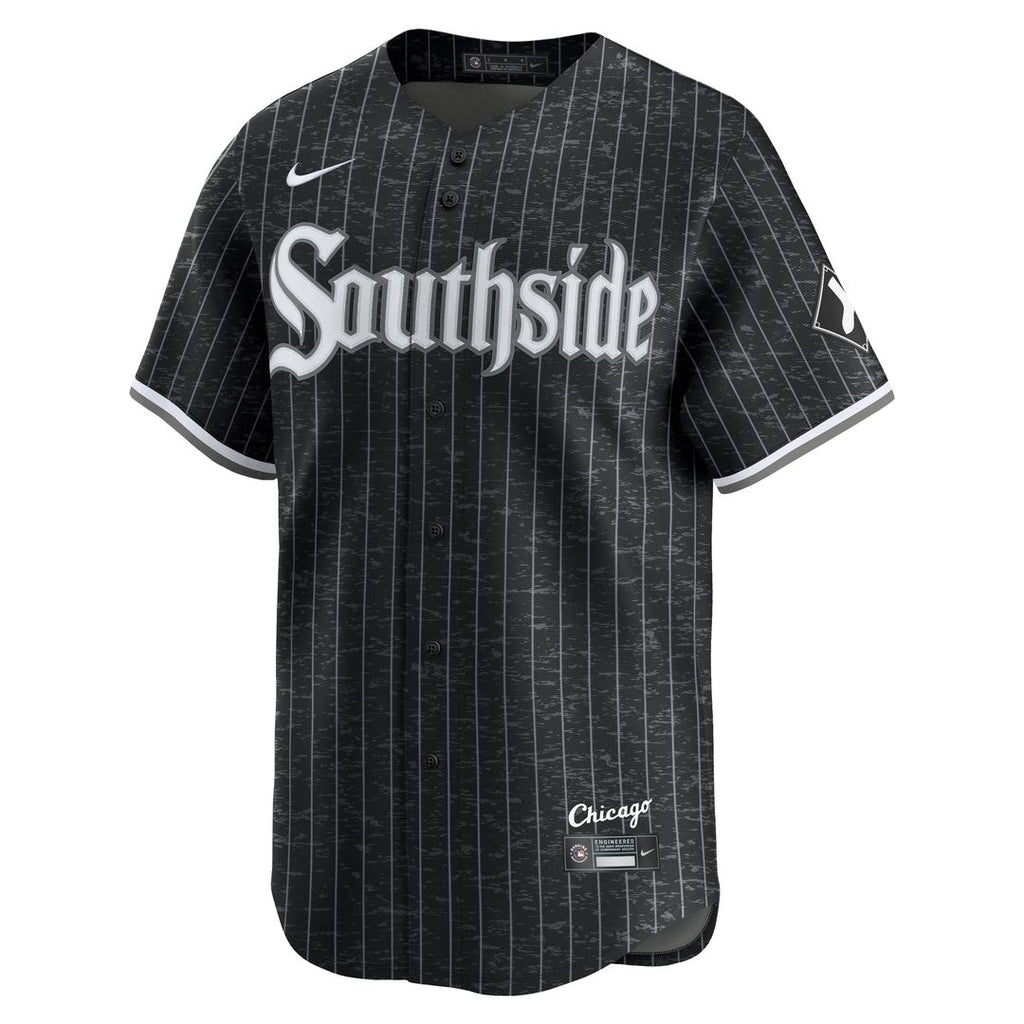 Men's Chicago White Sox Nike Black City Connect Limited Jersey