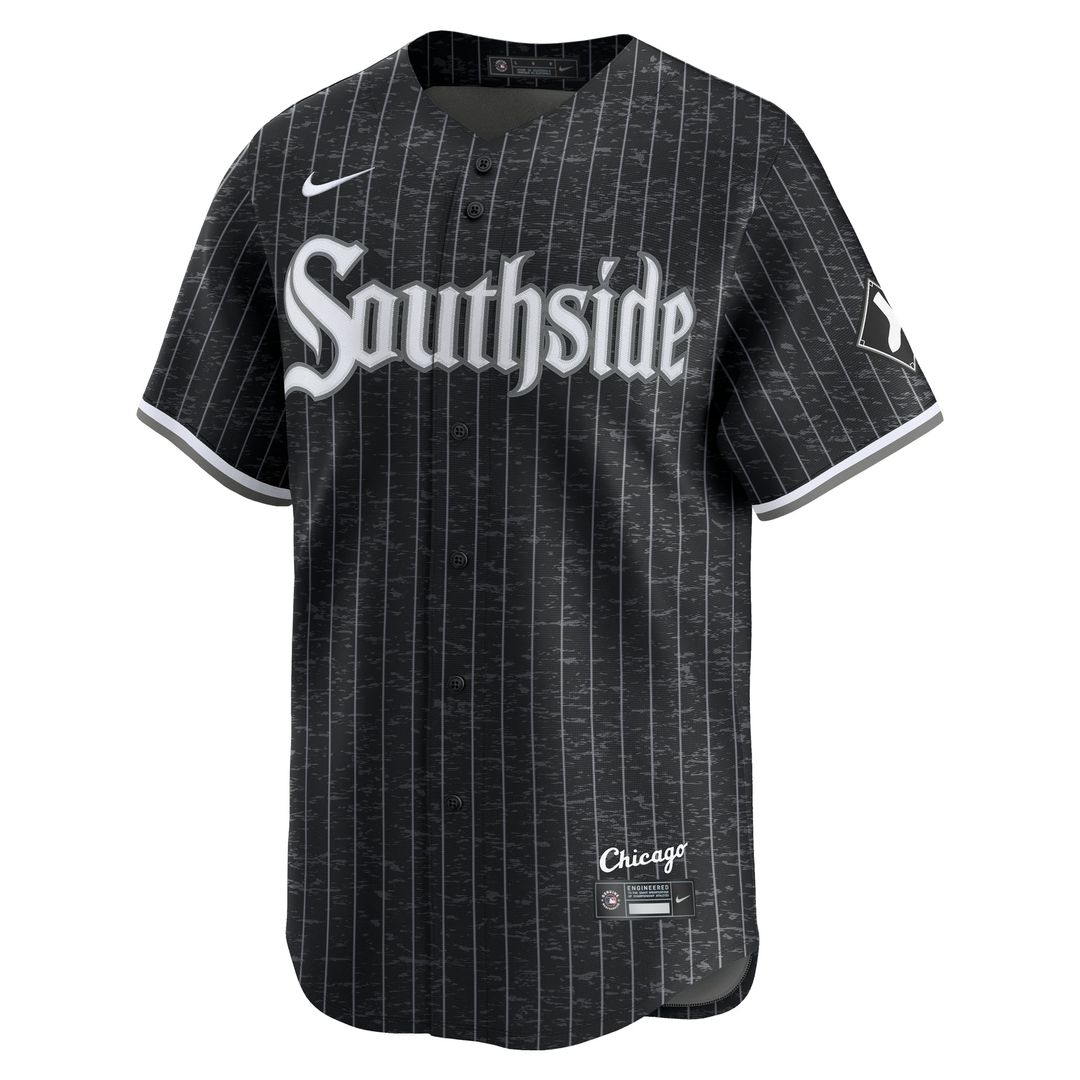 Men's Chicago White Sox Nike Black City Connect Limited Jersey