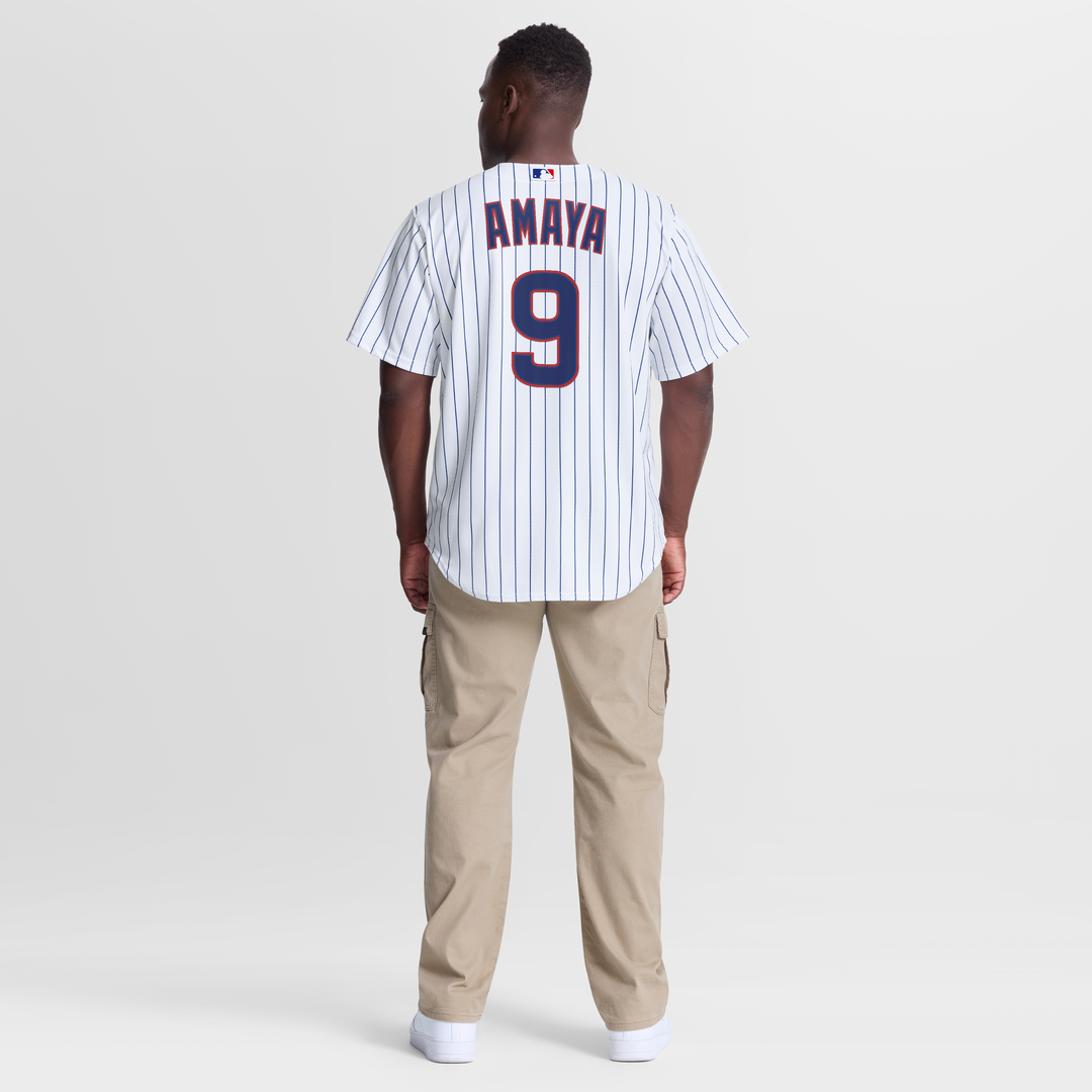 Men's Chicago Cubs Miguel Amaya Nike White Home Replica Jersey