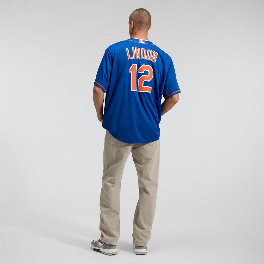 Men's New York Mets Francisco Lindor Nike Royal Alternate Replica Player Jersey