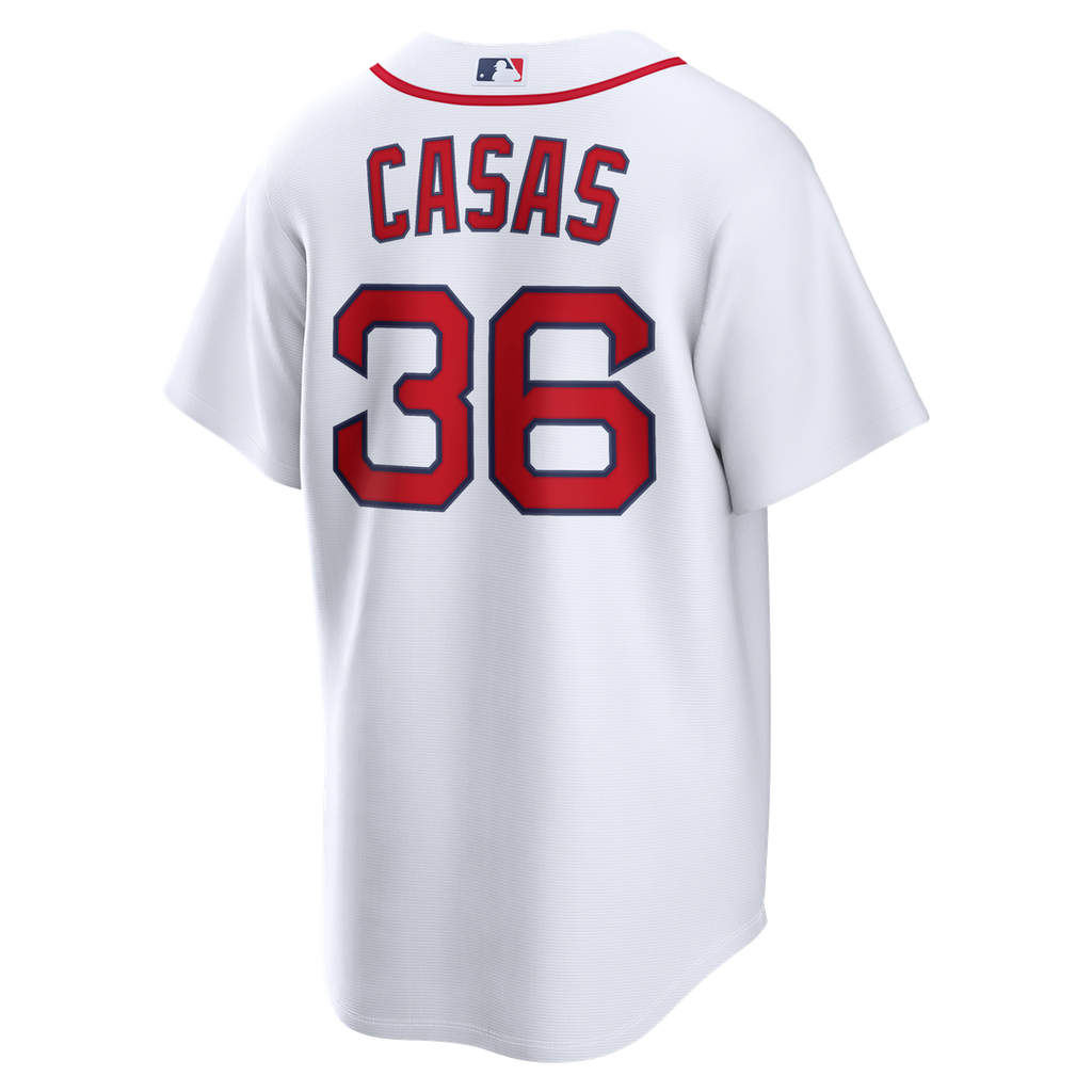 Men's Boston Red Sox Triston Casas Nike White Home Replica Jersey
