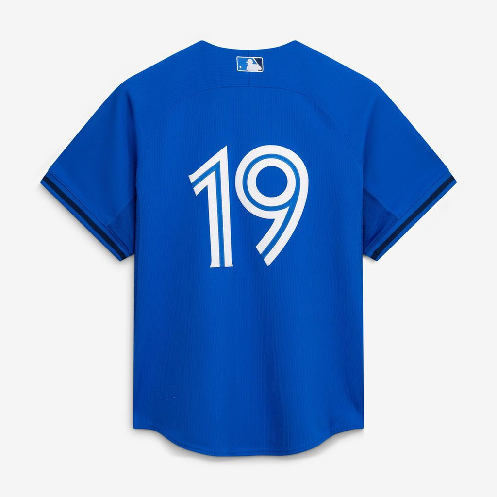 Men's Toronto Blue Jays Jose Bautista Mitchell & Ness Royal Authentic Batting Practice Jersey