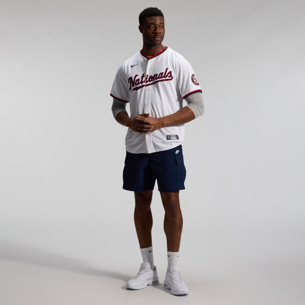 Men's Washington Nationals Nike White Home Limited Jersey
