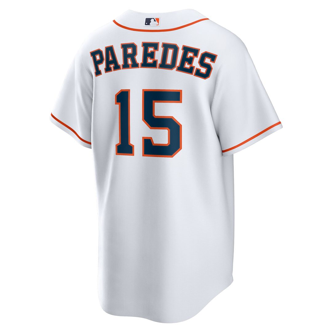 Men's Houston Astros Isaac Paredes Nike White Home Replica Jersey
