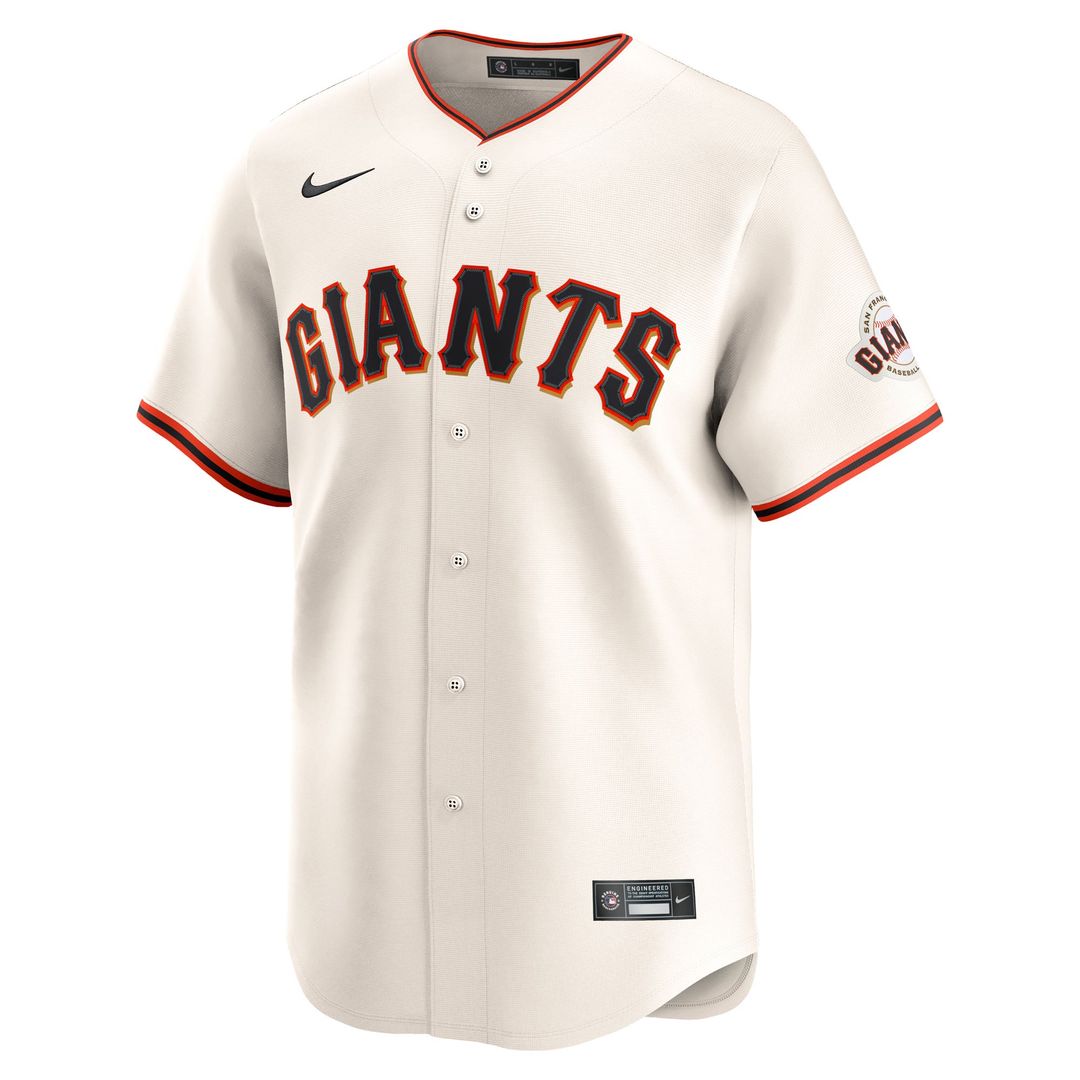 Men's San Francisco Giants Rafael Devers Nike Cream Home Limited Player Jersey