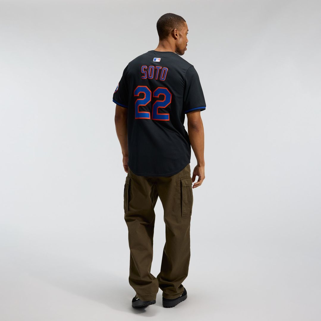 Men's New York Mets Juan Soto Nike Black Alternate Limited Player Jersey