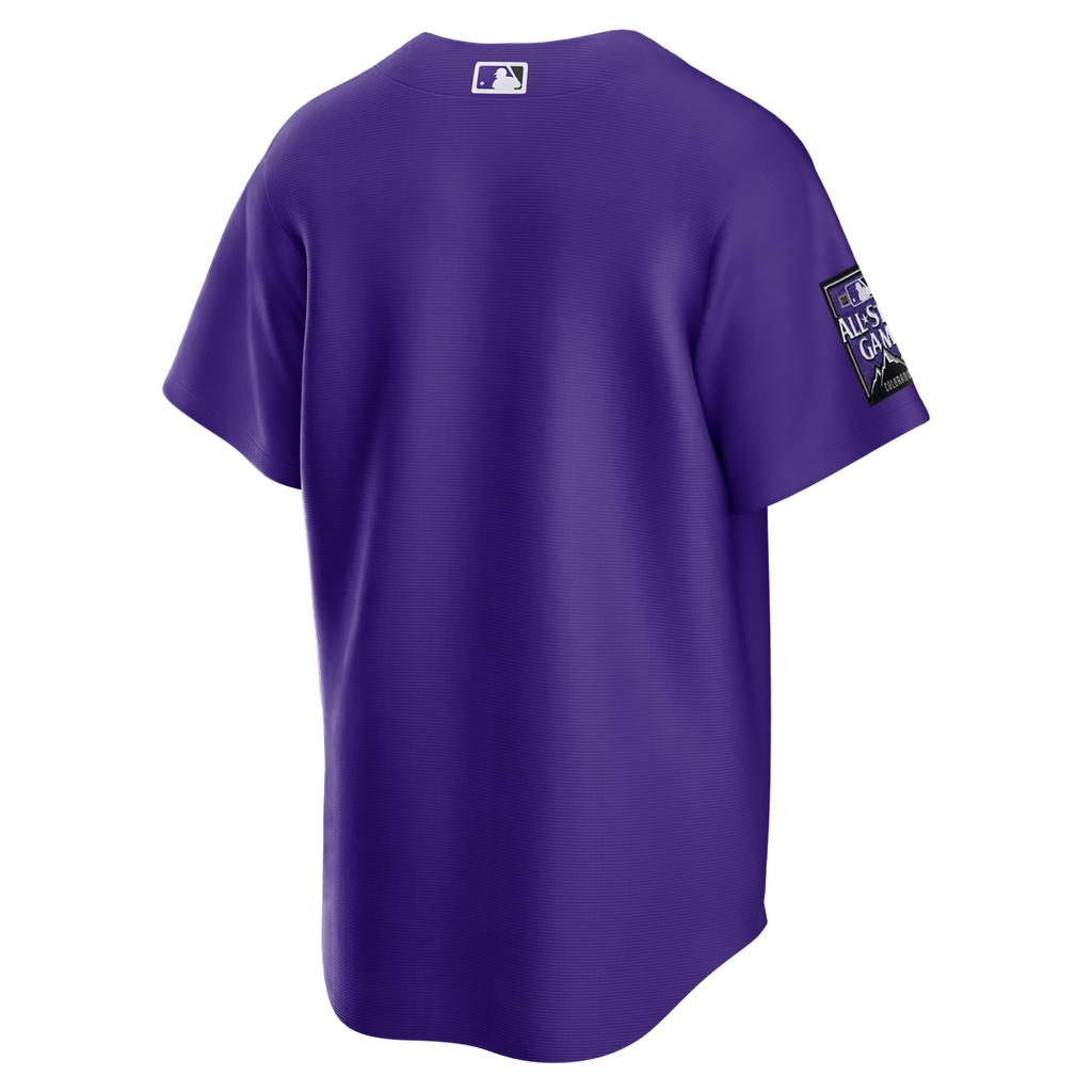 Men's Colorado Rockies Nike Purple Alternate Replica Team Jersey