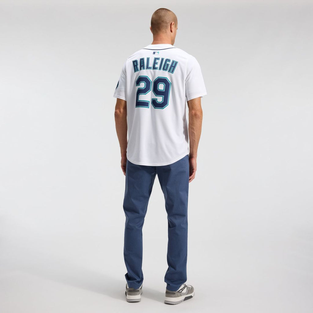 Men's Seattle Mariners Cal Raleigh Nike Teal Alternate Limited Jersey