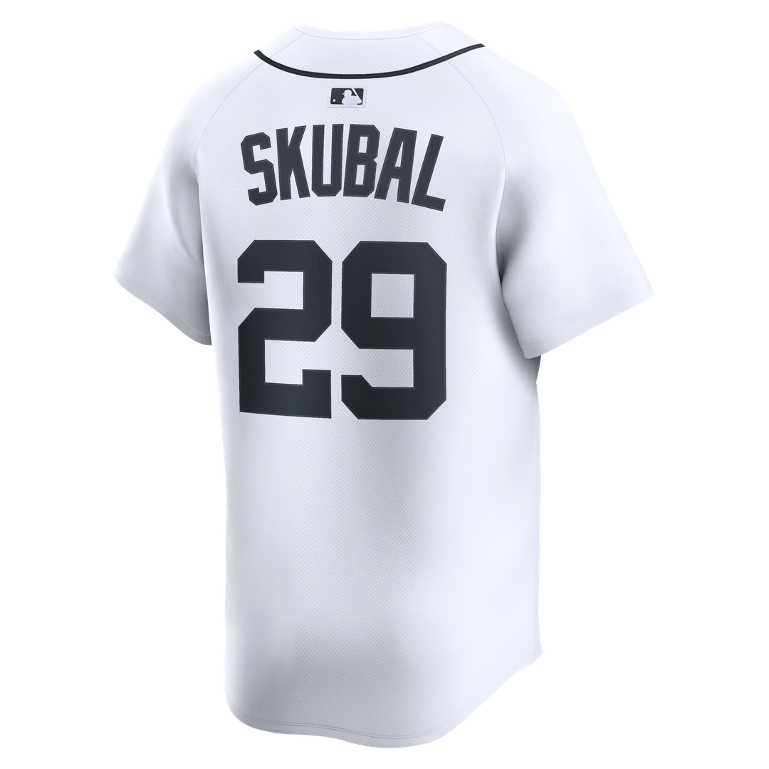 Men's Detroit Tigers Tarik Skubal Nike White Home Limited Player Jersey