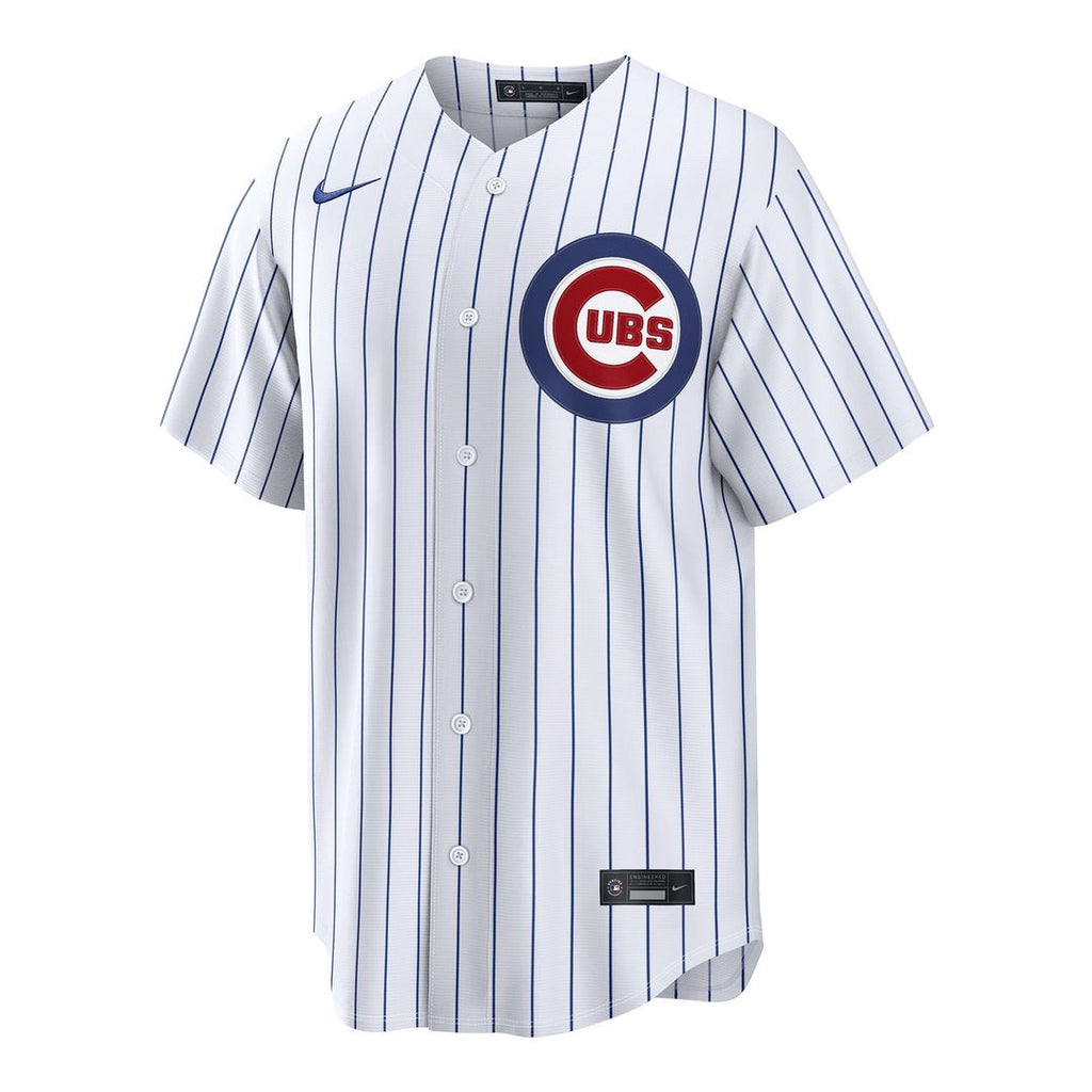 Men's Chicago Cubs Miguel Amaya Nike White Home Replica Jersey