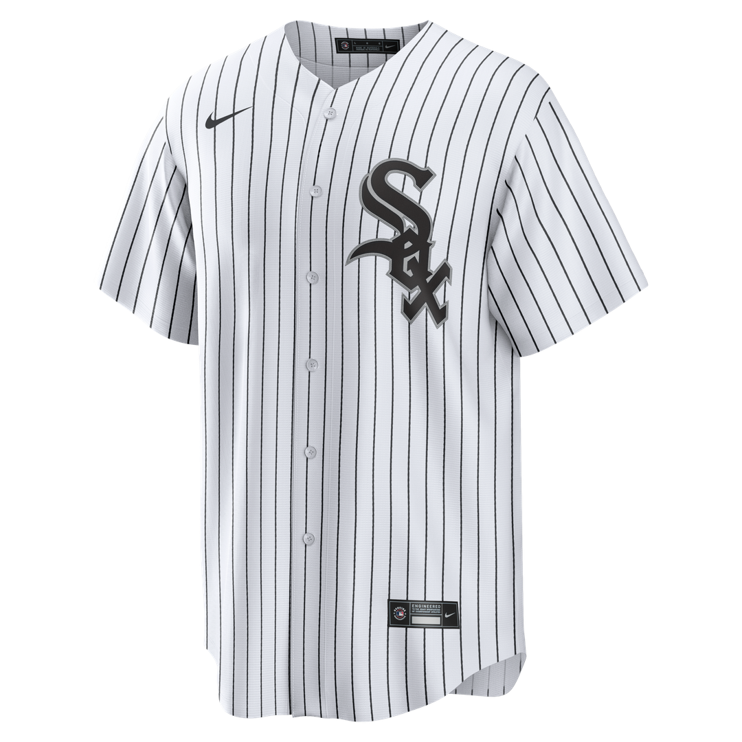 Men's Chicago White Sox Luis Castillo Nike White Home Replica Jersey