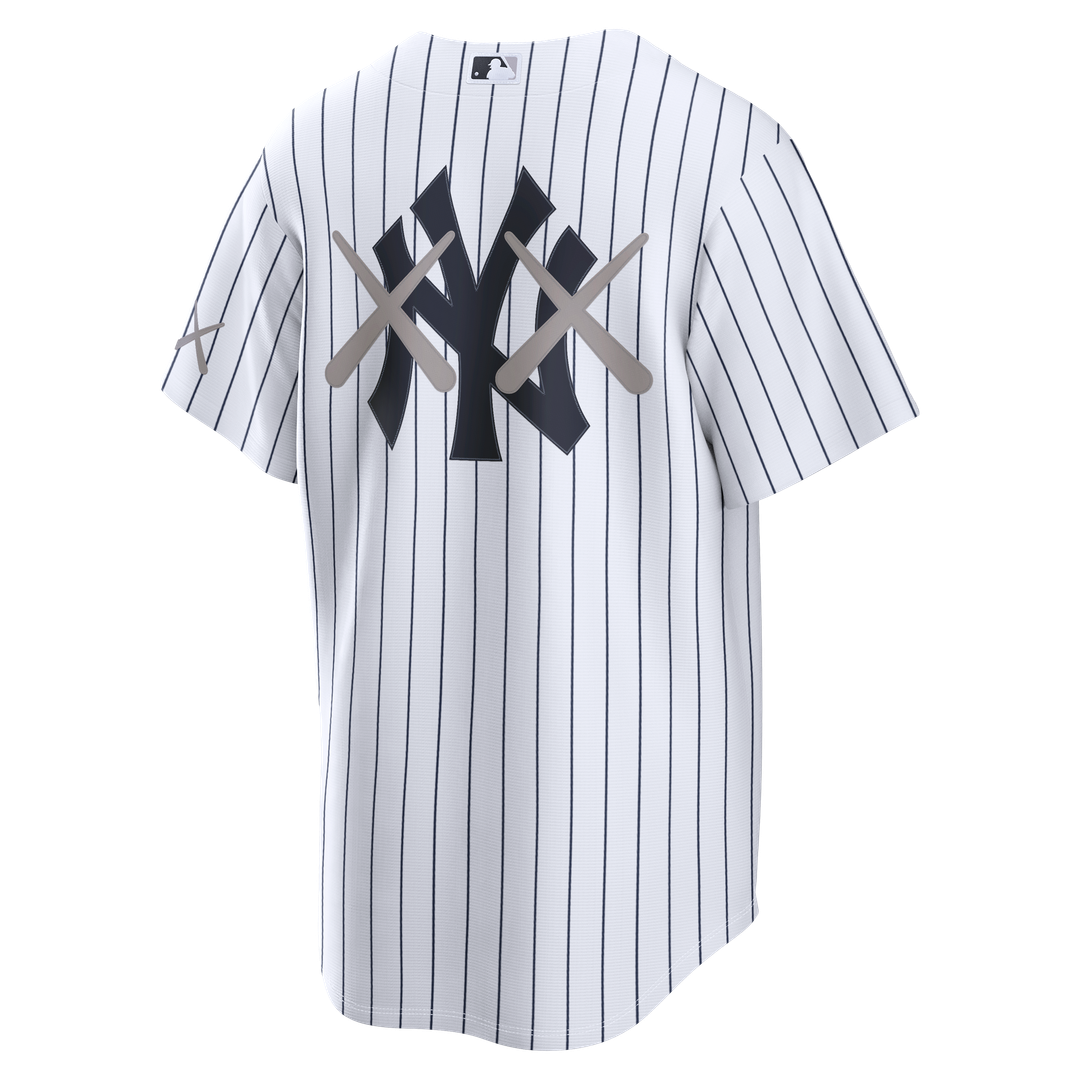 Men's New York Yankees Nike x KAWS White Stadium Jersey