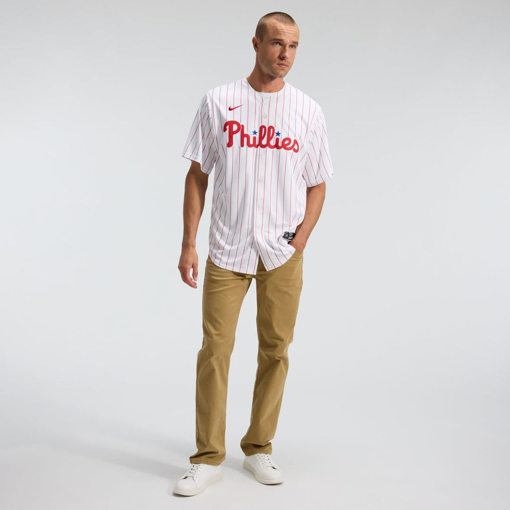 Men's Philadelphia Phillies Nike White Home Replica Team Jersey