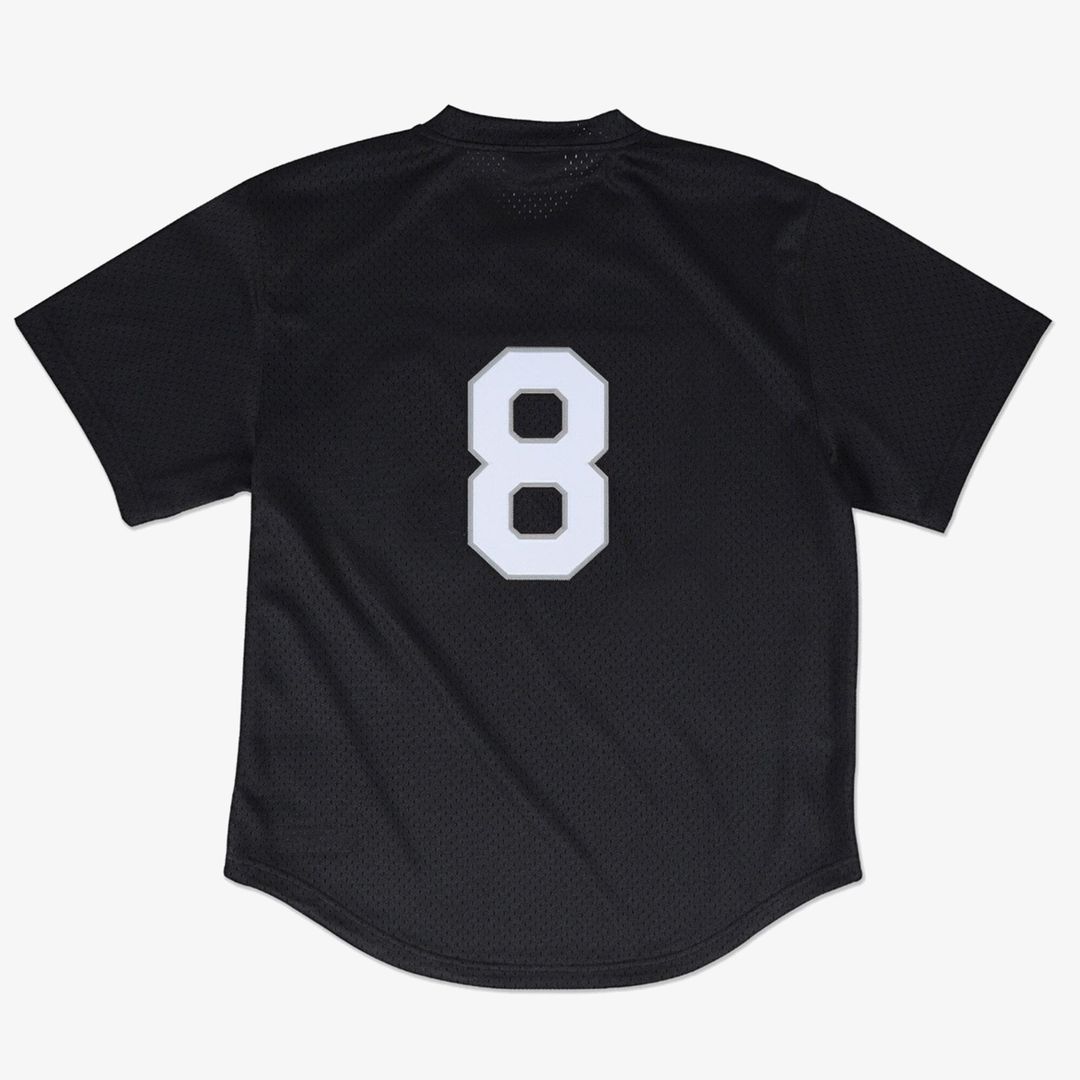 Men's Chicago White Sox Bo Jackson Mitchell & Ness Black Authentic Batting Practice Jersey
