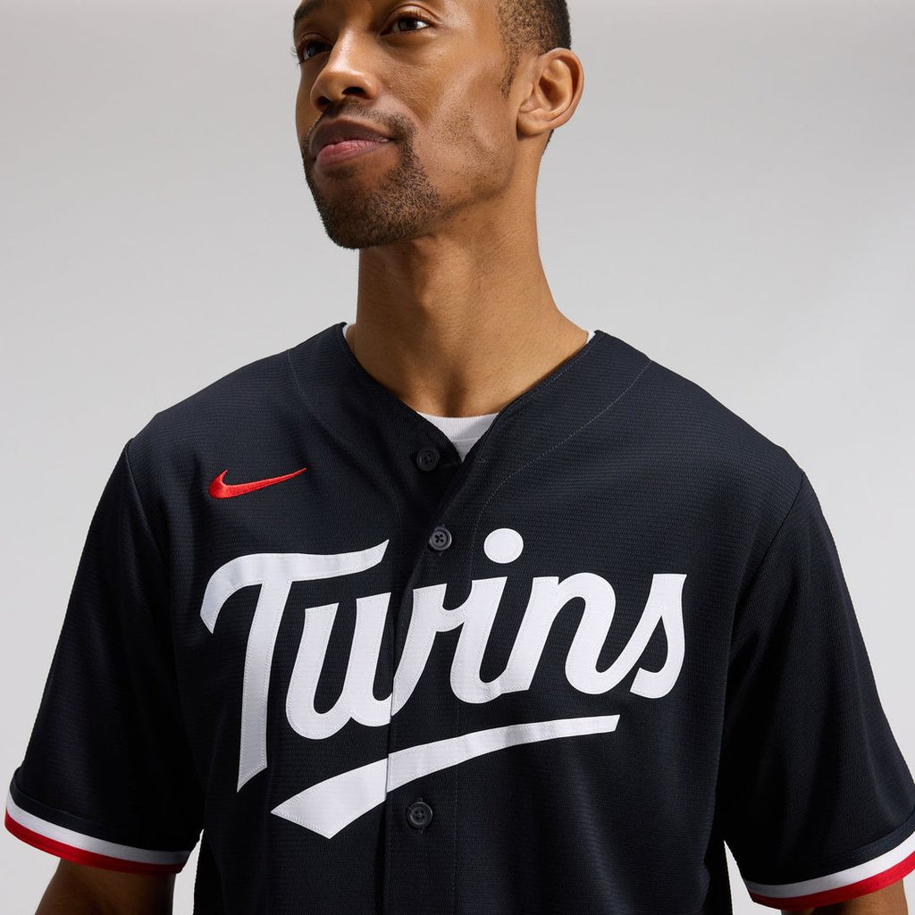 Men's Minnesota Twins Nike Cream Alternate Replica Jersey